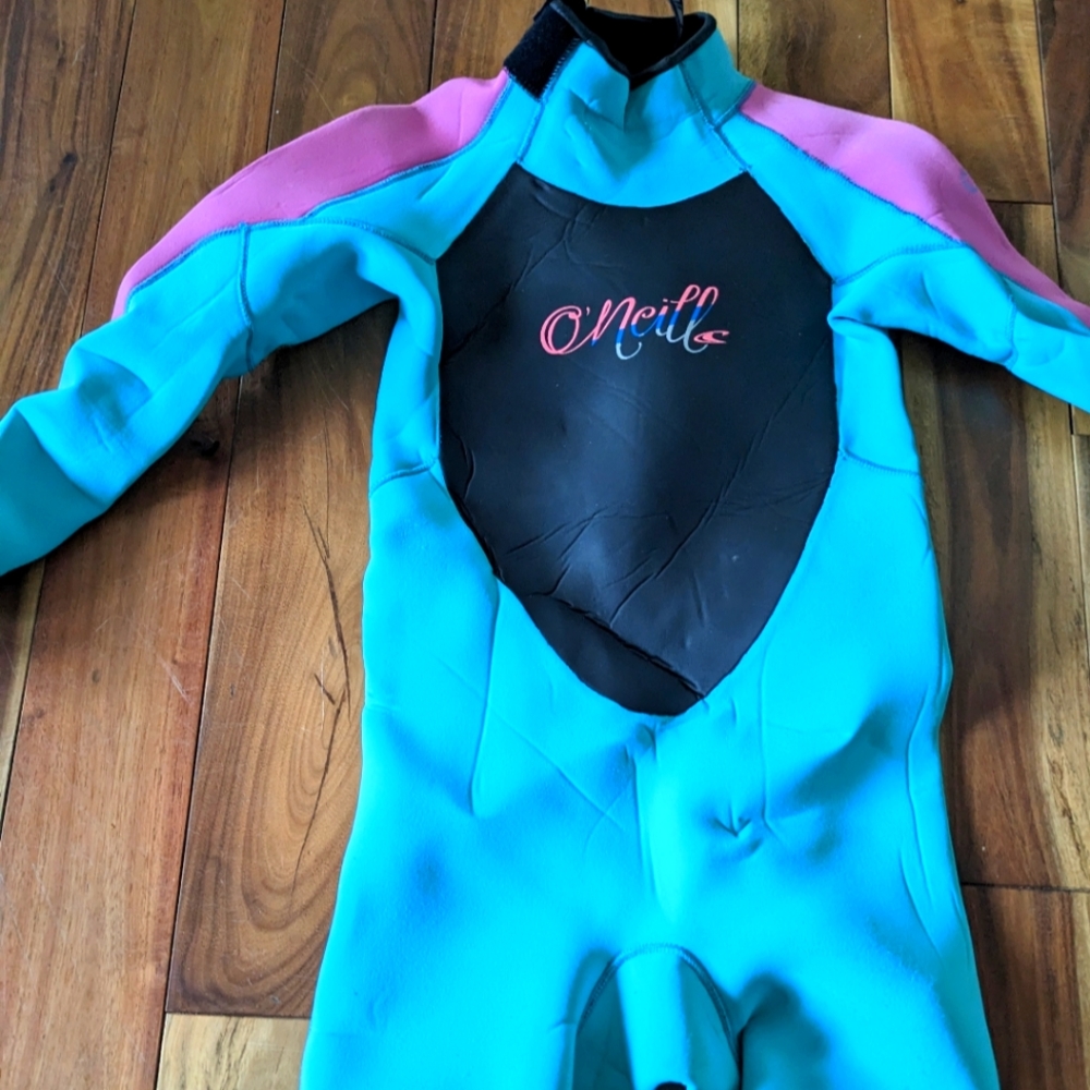 O'Neill Pink and Blue Rashguards UV-Protective Swimwear